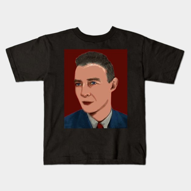 j. robert oppenheimer Kids T-Shirt by oryan80